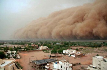 На Египет обвалились ливни с градом и песчаные бури (ВИДЕО)